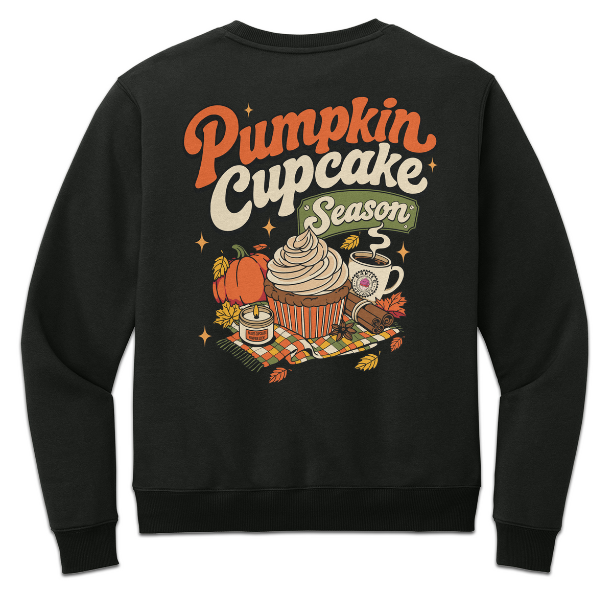 Pumpkin Cupcake Season Crewneck Sweatshirt | FRESH DROP 001 *Pre-Order*