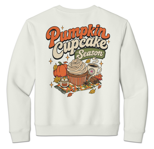 Pumpkin Cupcake Season Crewneck Sweatshirt | FRESH DROP 001 *Pre-Order*